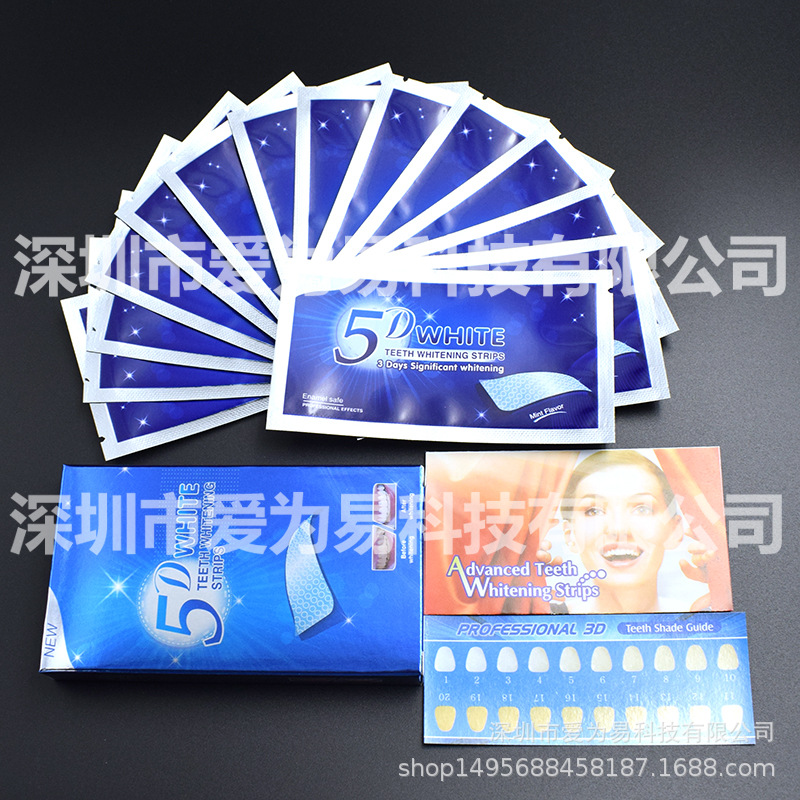 14袋装5D牙贴带盒