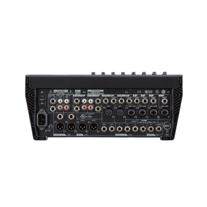 YA.MA.HA MGP12X 12 canales analógico digital combinado con mezclador de doble efecto negro Otros metales