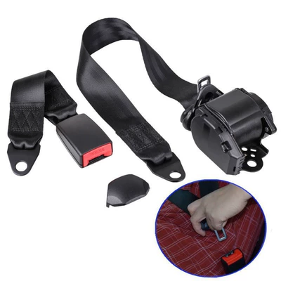 Cross-Border Car Driver's Seat Three-Point Automatic Retractable Seat Belt Truck Bus Three-Point Protective Belt Safety Belt (Car seat belt)