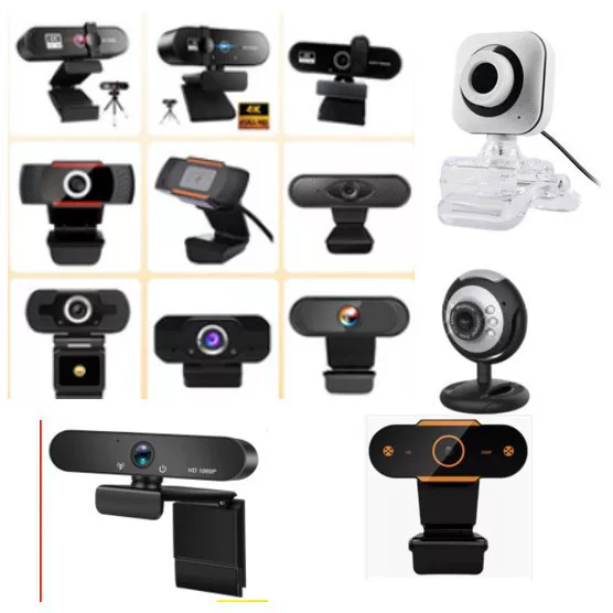 HD clip USB computer camera, drive-free computer with built-in online course live video head