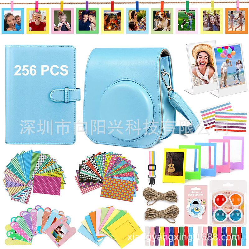 Polaroid camera accessories set for Instax Mini 11/9/8 + camera bag photo album photo frame filter