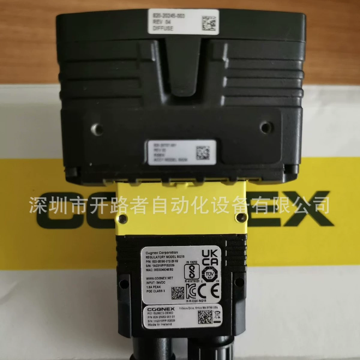 COGNEX Cangex IS2802M-DEMO 2-мегапиксельную интеллектуальную камеру торг IS2802M