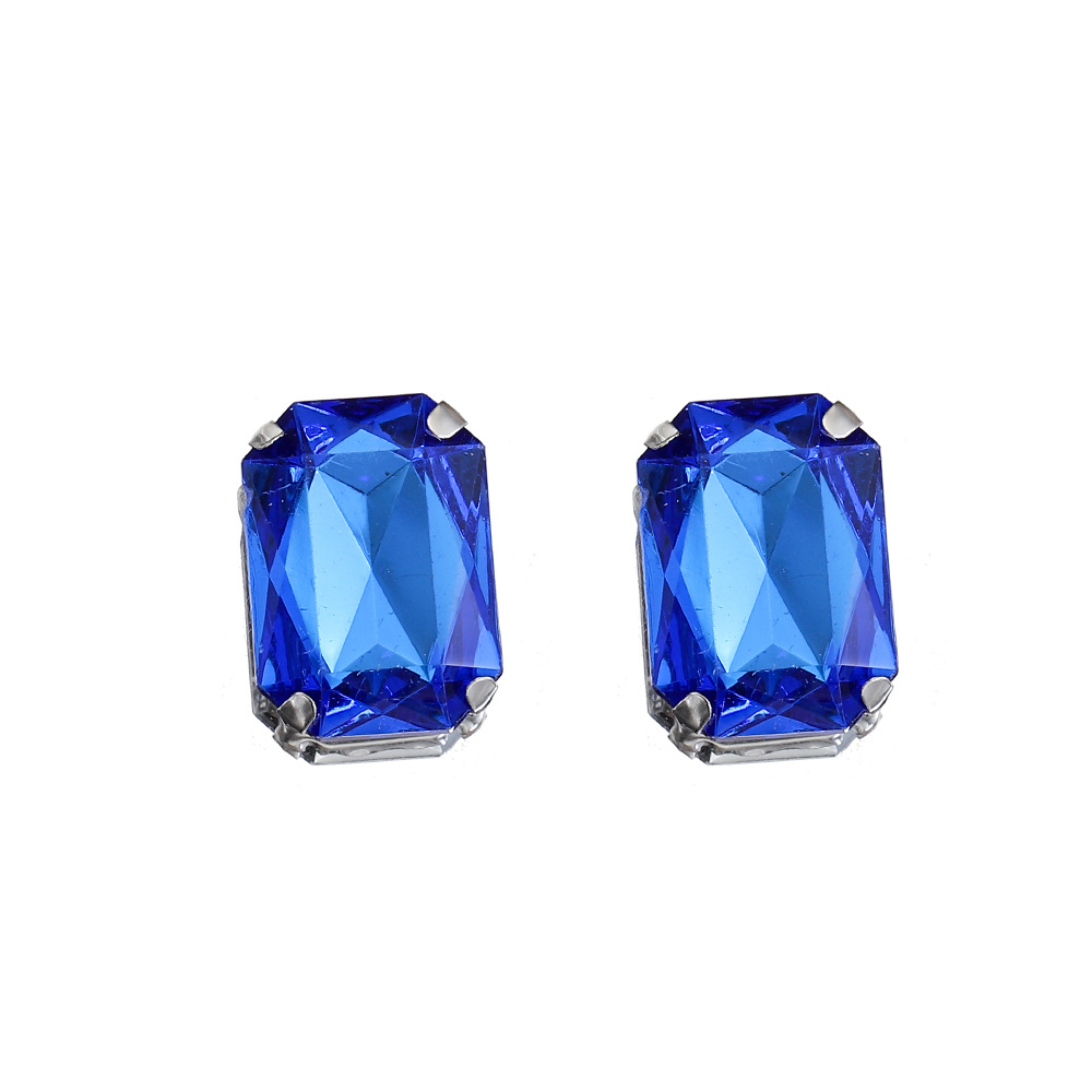 Fábrica al por mayor cosida a mano garra diamante 18*13mm rectangular imitación cristal diamante transfronterizo DIY joyería accesorios de vestir image 9