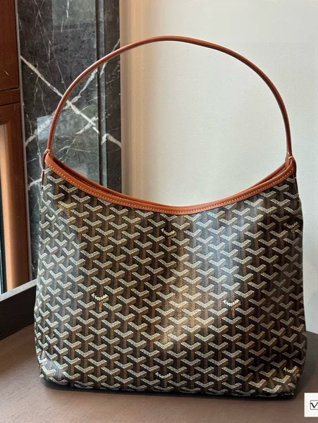 New high-end dog-tooth pattern hobo shoulder bag, trendy and unique underarm bag, large-capacity tote bag for women