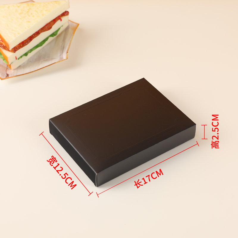 Cuchillo y tenedor caja de pastel de cumpleaños cubiertos cajas de papel una vez cuchillo y tenedor caja de vela se puede personalizar estampado