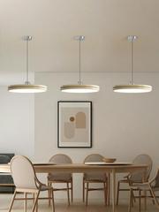 Full Spectrum Eye-Caring Restaurant Lamp Single Cream Style Dining Table Minimalist Modern Bar Counter Lamp Milk Tea Shop Clothing Store Chandelier