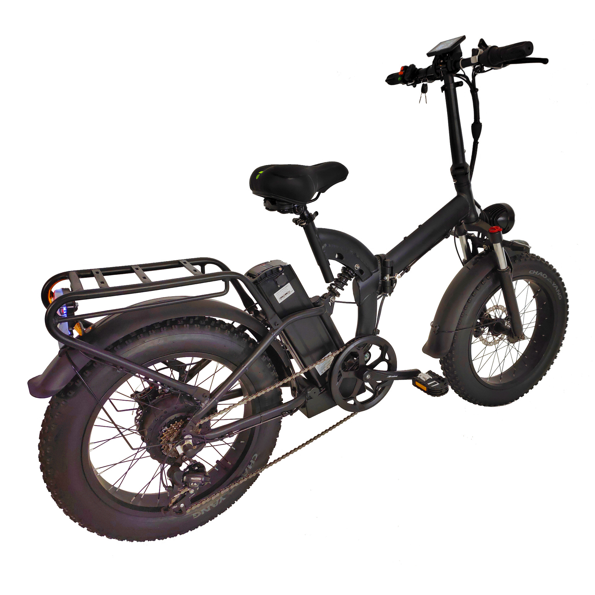 Take-out delivery electric vehicle assembly Snow Beach folding electric bicycle torque sensing power electric vehicle