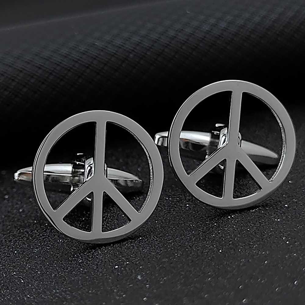 silver-Cufflinks 1 Pair PH20240531-12