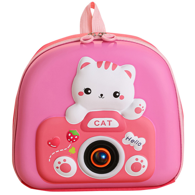 Mochila infantil infantil de dibujos animados lindo gatito niñas mochila transpirable preescolar 3 años 5 años mochila para niños