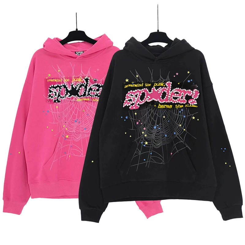 Amazon высокое качество Sp5der свитер американский спортивный толстовка с капюшоном через границу