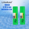 Direct sales liitokala 25r 18650 2500mAh power battery INR18650-25R electronics