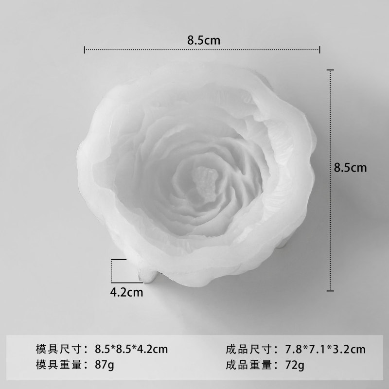 嘉匯美花卉香薫ろうそくシリカゲル金型diy花びら拡香石手作り石けん石膏滴糊砥石|undefined