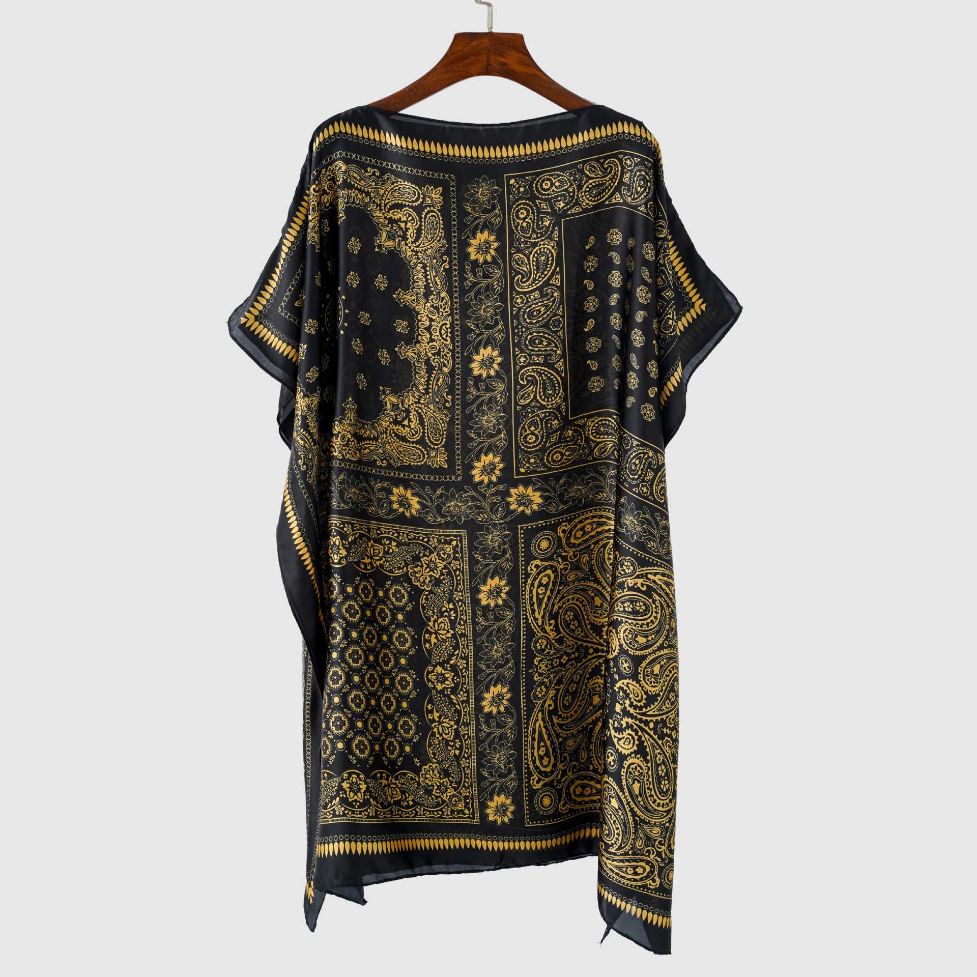 Ventas transfronterizas calientes de moda europea y americana vestido de playa bikini camiseta elegante falda protectora solar chal