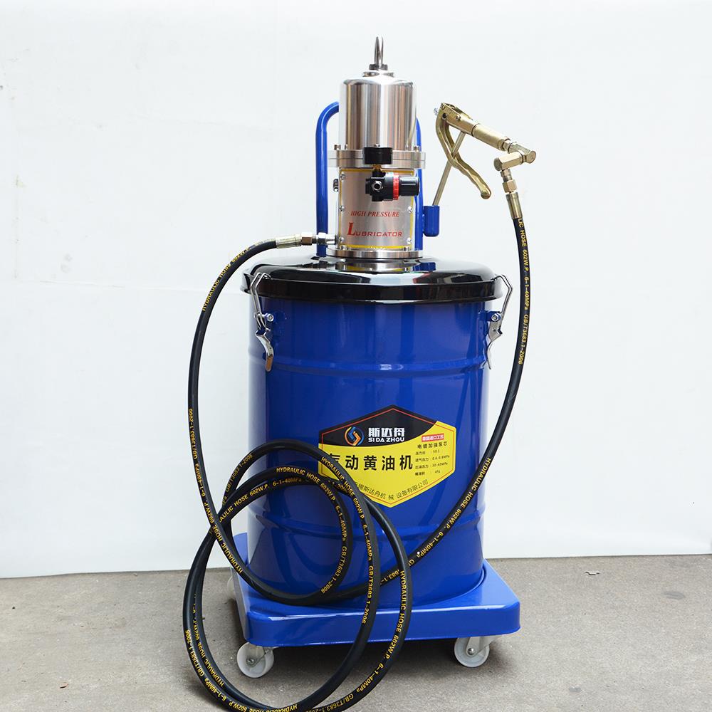 Starzhou 45L máquina de mantequilla inyector de aceite neumático de alta presión bomba de mantequilla completamente automática pistola de mantequilla neumática