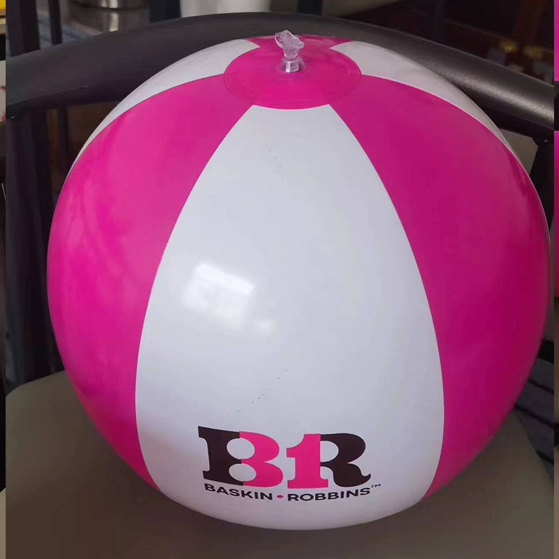 Inflatable beach water glowing ball PVC