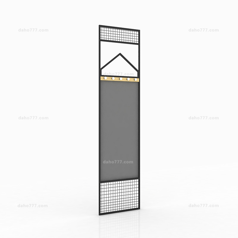 超市钢木包柱货架置物架大型商超中岛货架零食饮料展示架