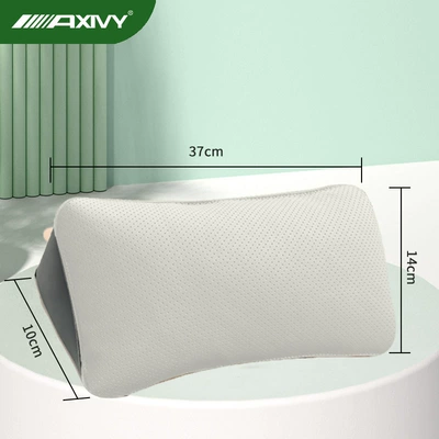 Neck Pillow, and Interior Accessories, Headrest - 1-main-drivers-full-leather-punched-triangle-lumbar-support-meter