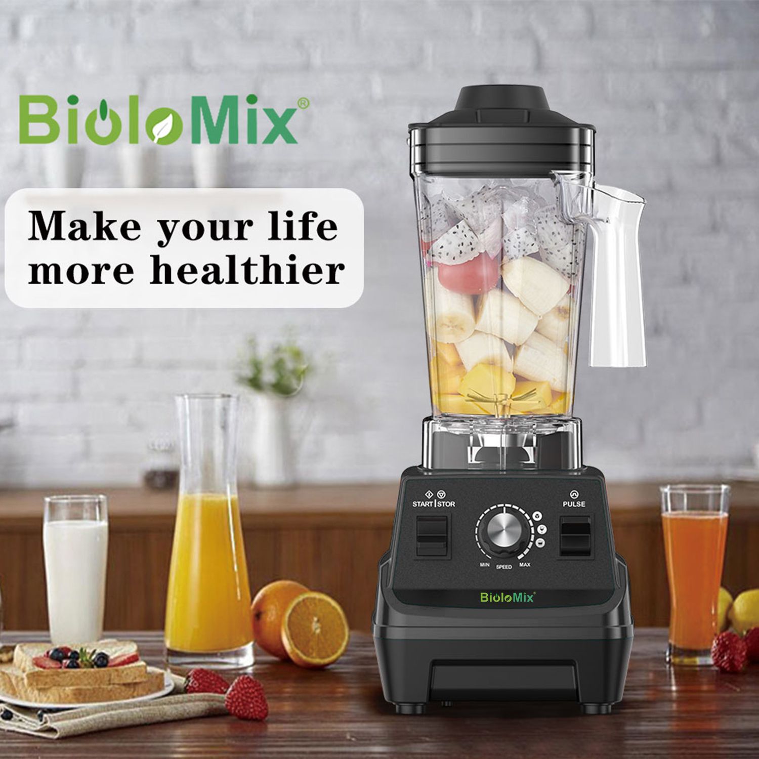Licuadora Mezcladora Semiautomática de Doble Vaso, Máquina Trituradora de Alimentos, Precio Especial para Comercio Exterior, Venta Directa de Fábrica