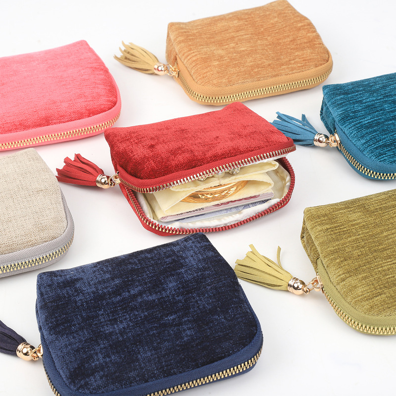Tassel Zipper Bag Coin Purse Jewelry Bag Ring Necklace Bracelet Jewelry Packaging Jewelry Storage Bag Storage Pouch Tassel Zipper Bag Coin Purse Jewelry Bag Ring Necklace Bracelet Jewelry Packaging Jewelry Storage Bag Storage Pouch