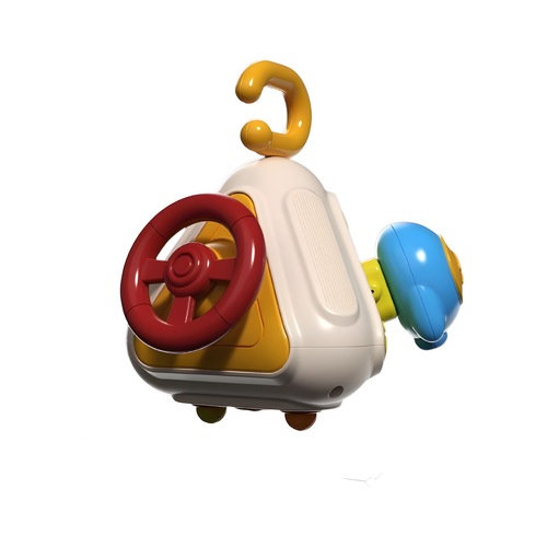 Busy Ball Box for Infants and Toddlers Montessori Early Education Brain Teaser Shape Recognition Toy for 1-2 Year Olds Active Fun Hexahedron Toy