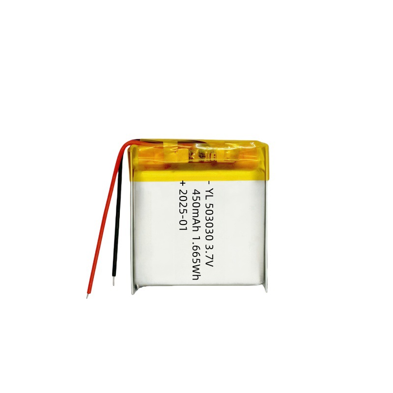 503030/450mAh 배터리(보호 보드 콘센트 포함)