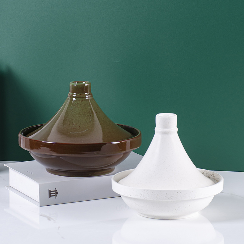 Rizeng Red Clay Clay Pot Household Casserole Ceramic Pot Household Red Clay Soup Steamer Kitchen Supplies Manufacturer