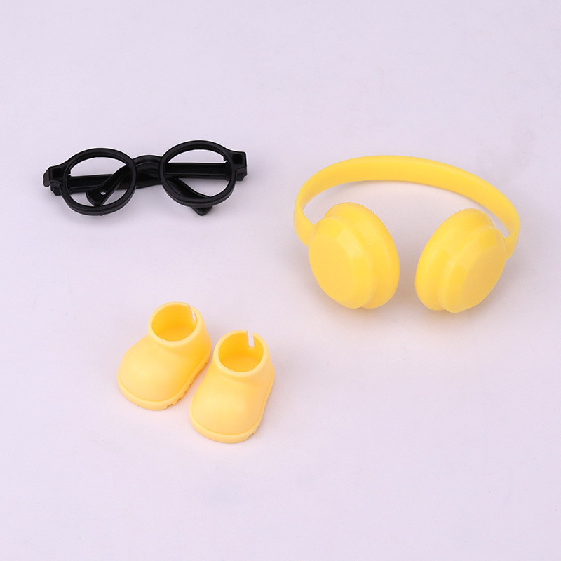 ヘッドフォンに適した 17 センチメートル Labubu ヘッドフォン 10cm 人形 labubu ヘッドセットベビー服アクセサリー靴服アクセサリー|undefined