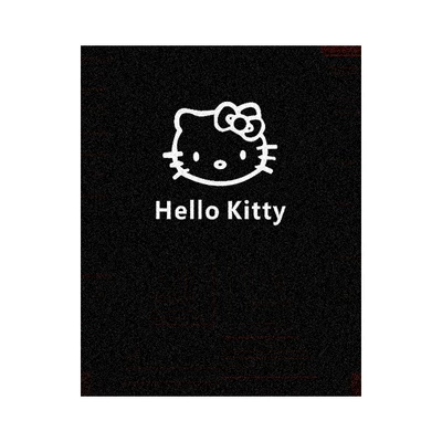 Electric vehicle foot mat: Anti-Slip Foot Mats Wire Ring - emma-joy-hello-kitty