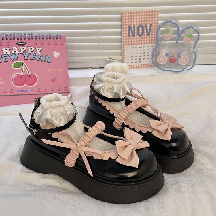 Retro Mary Jane plataforma altura aumento mocasines 2024 nueva moda casual todo partido slip-on Norita zapatos de mujer