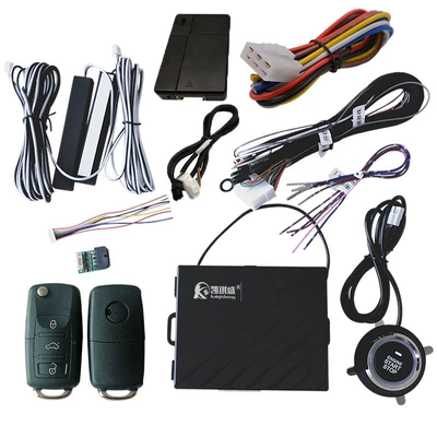 Car anti-theft device One-Click Start, Keyless Entry - mobile-phone-control-car-4g-with-3-remote-control