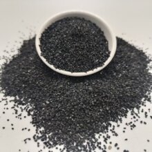 批发黑金砂鱼缸造景装饰多肉植物铺面石英砂黑金砂耐磨地坪金刚砂