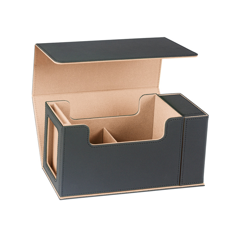 다기능 단일 창 카드 브릭 박스-(블랙 카키)