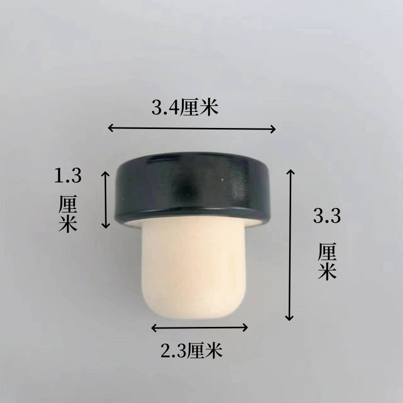 赤ワインボトルストッパー ワインポリマーストッパー シャンパンストッパー T型シリコンストッパー アイスワイン 白ワインキャップ 汎用コルク蓋|undefined