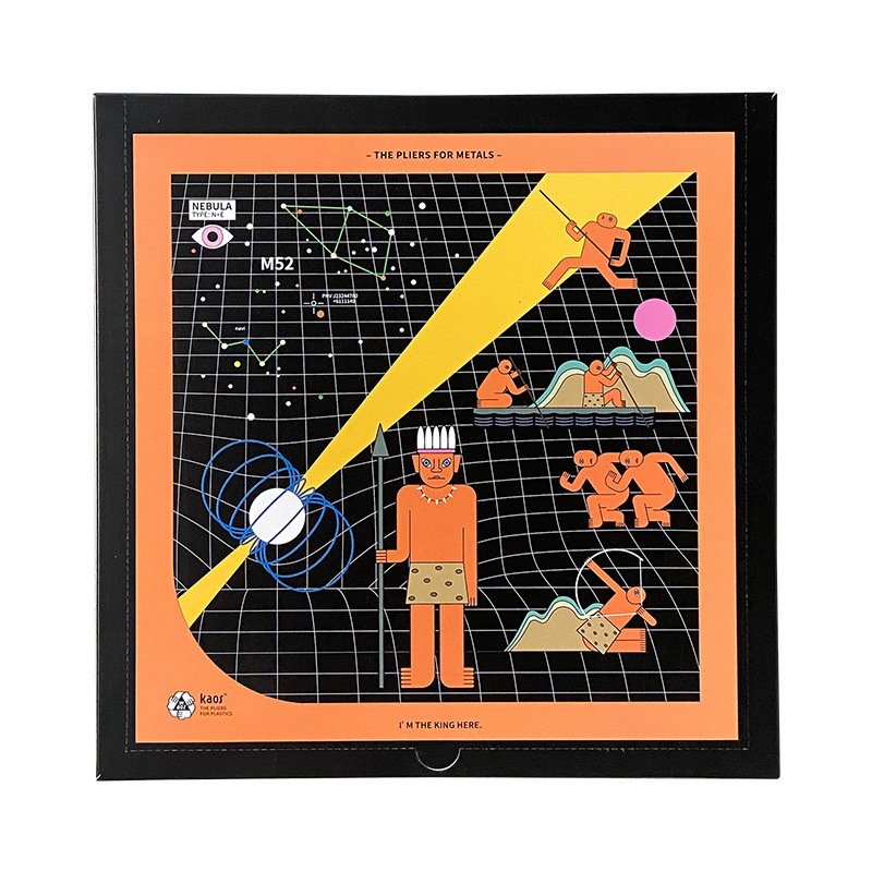 KAOS juego de herramientas de instalación de botones de metal 831 cobre puro hebilla a juego artículos de cuero hebilla hembra hebilla oculta caja de alta gama