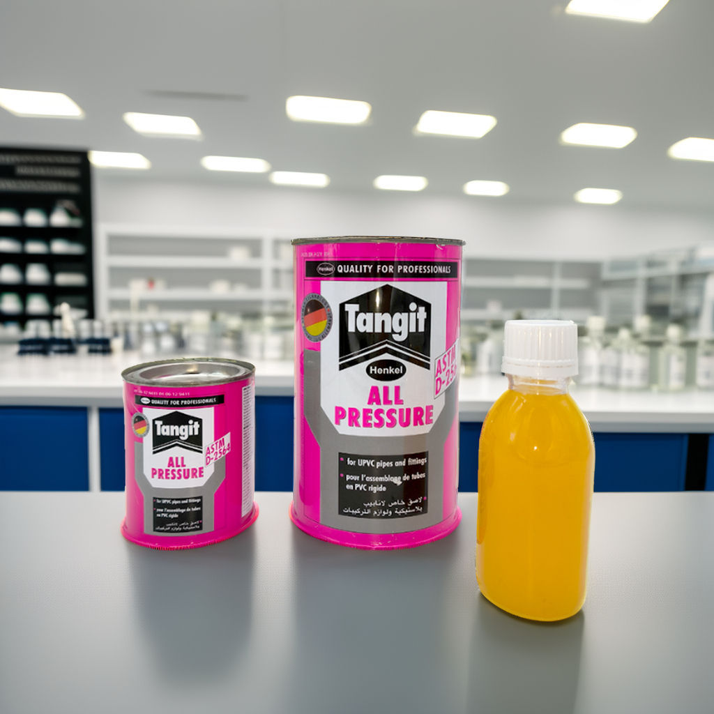 外贸出口Tonqit 木工胶建筑工程强力黏合PVC水管管道排水胶铁罐装