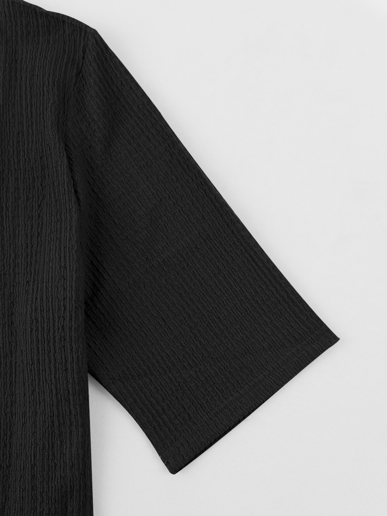 Casual Men's Two-piece Set Solid Colour Spring Summer Commuter_voghion.com