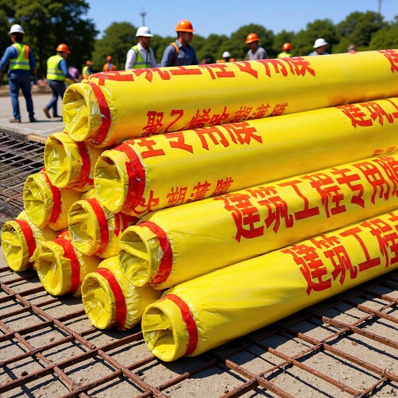 Plastic Film Waterproof Concrete Curing Film, Construction Site Ground Film, Cement Pavement Moisturizing Protective Film Plastic Film Waterproof Concrete Curing Film, Construction Site Ground Film, Cement Pavement Moisturizing Protective Film