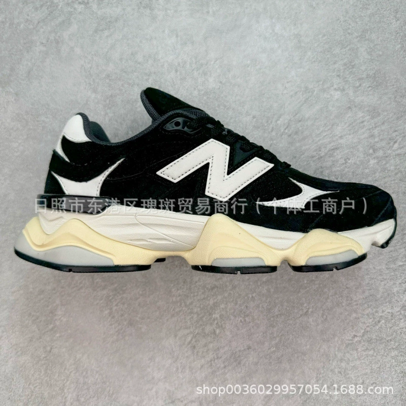 Putian Chunyuan High Version Langbun Cool Running NB9060 Daddy Shoes Sports Retro Men\'s Shoes Net Travel Shoes