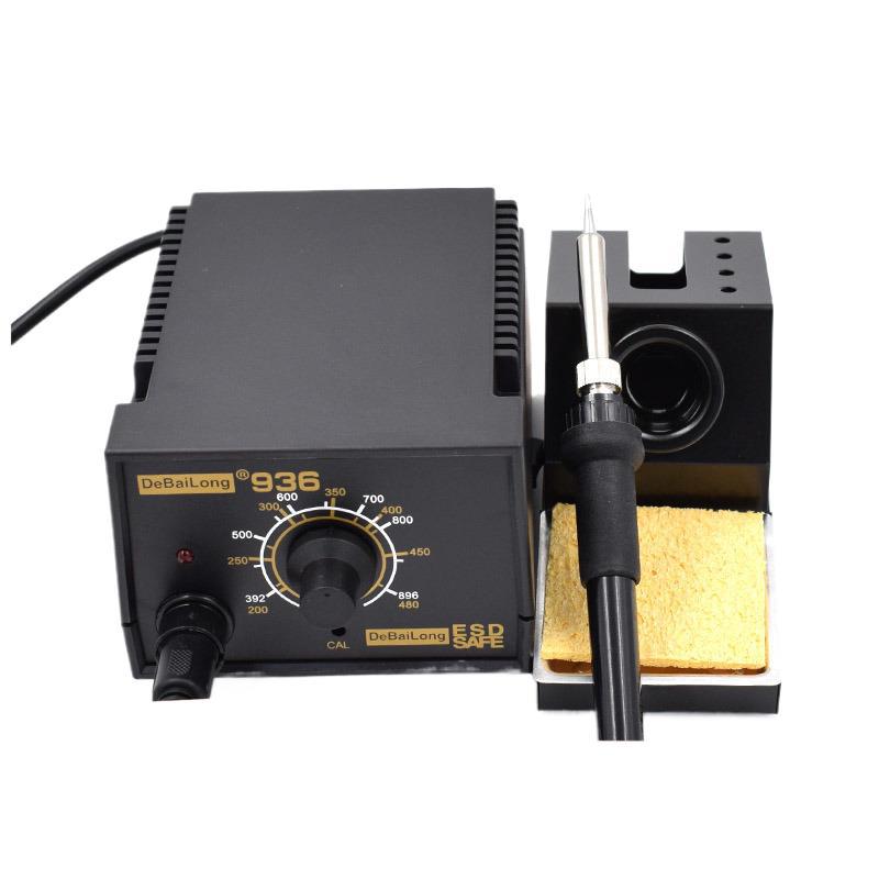 DeBaiLong936电烙铁恒温焊台家用维修焊接工具可调温电焊笔锡套装