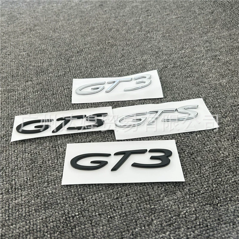 Подходит для Porsche GTS GT3 RS Cayenne Macan Paramara логотип автомобиля задний хвост двери англ.