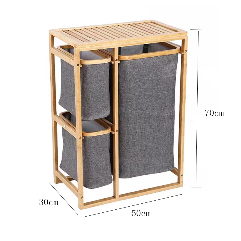 Estante de almacenamiento doméstico tela estante de almacenamiento multifuncional cesto de almacenamiento dormitorio sala de estar almacenamiento de extracción estante de ropa doméstica