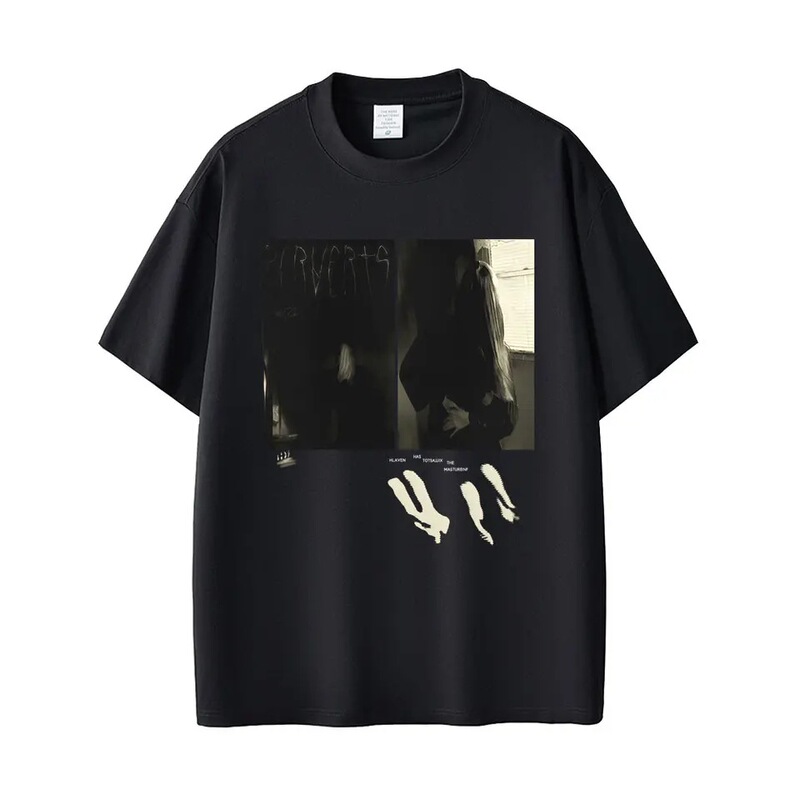 【European Size Cotton T-Shirt】Hot-Selling Ethel Cain Graphic T-Shirt with Alternative Album Design, Unisex Fashion Gothic Style Original 【European Size Cotton T-Shirt】Hot-Selling Ethel Cain Graphic T-Shirt with Alternative Album Design, Unisex Fashion Gothic Style Original