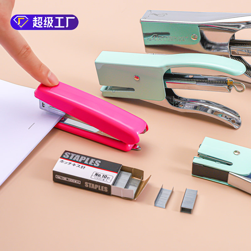 Grapadora de ramo hecha a mano grapadora portátil grapadora de mano herramienta de envoltura de flores hecha a mano accesorios de producción de bricolaje