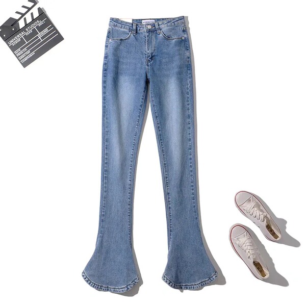 Brand autumn retro elastic fitted Tabi
