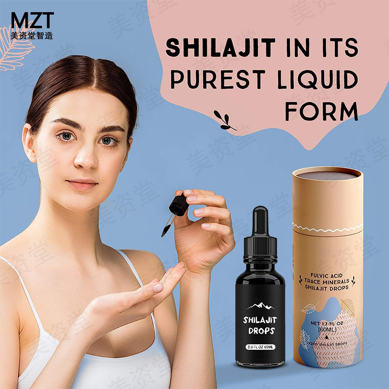 Himalayan Shilajit Mineral Drops Rich in Fulvic Acid