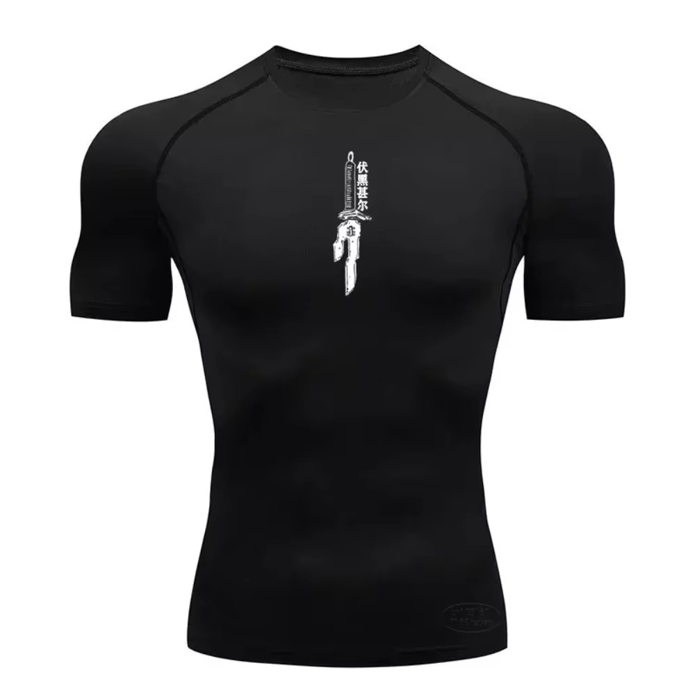 Sports base breathable elastic T-shirt for gym for training
