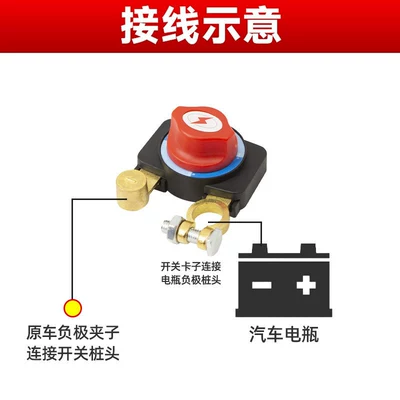 Battery Disconnect Clip, Power Protector | Car on the line of fire