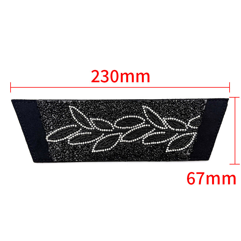 Nuevos accesorios de zapato DIY una sola forma de sandalias de diamante semiacabados zapatillas taladro superior
