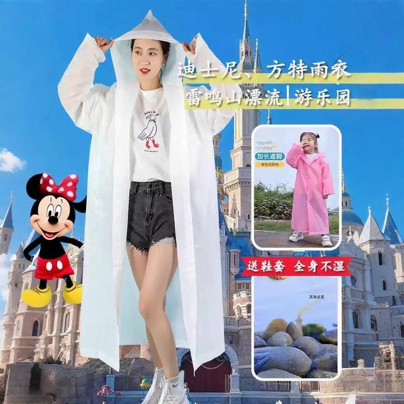 Eva Non-Disposable New One-Piece Outdoor Hiking Breathable Raincoat Plus Portable Rain Boots Set