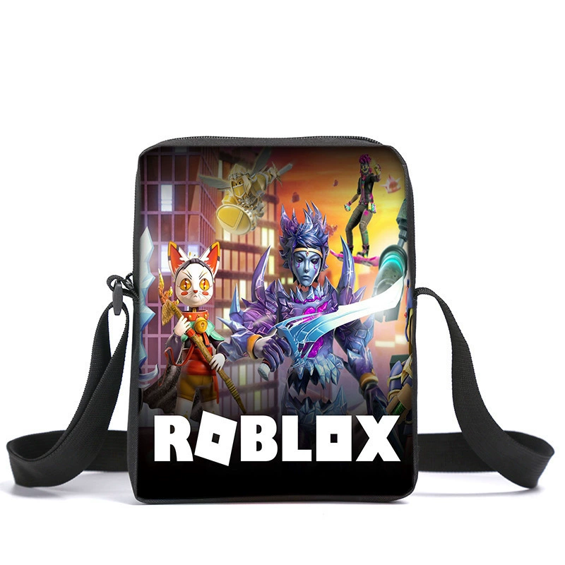 Сумка-планшет Roblox, аксессуар к игре, для учащихся начальных и средних классов, мультяшная унисекс рюкзак-сумка